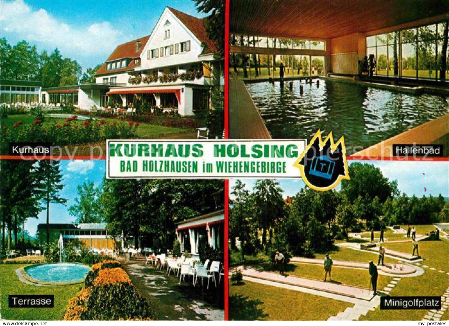 72862404 Bad Holzhausen Luebbecke Kurhaus Holsing Wiehengebirge Sanatorium Halle - Getmold