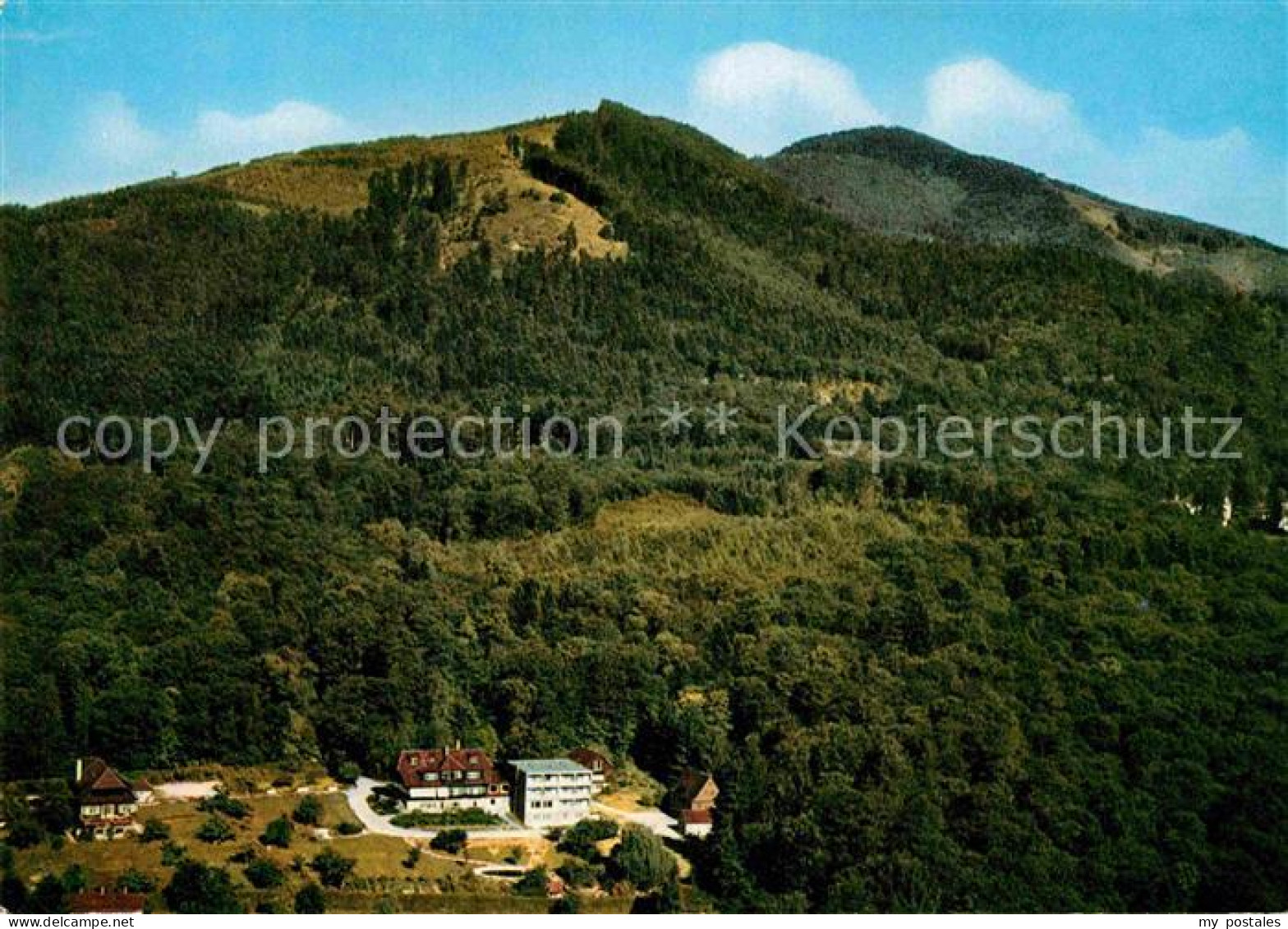 72862376 Badenweiler Sanatorium Sonneneck Schwarzwald Fliegeraufnahme Badenweile - Badenweiler