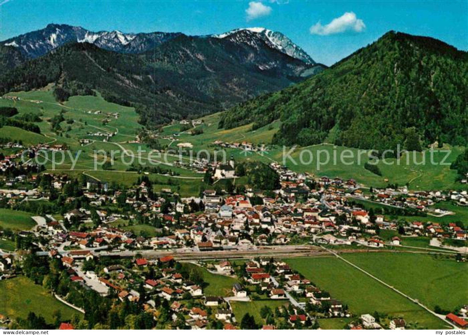 72862370 Ruhpolding Blick Zum Hochfelln Chiemgauer Alpen Fliegeraufnahme Ruhpold - Ruhpolding