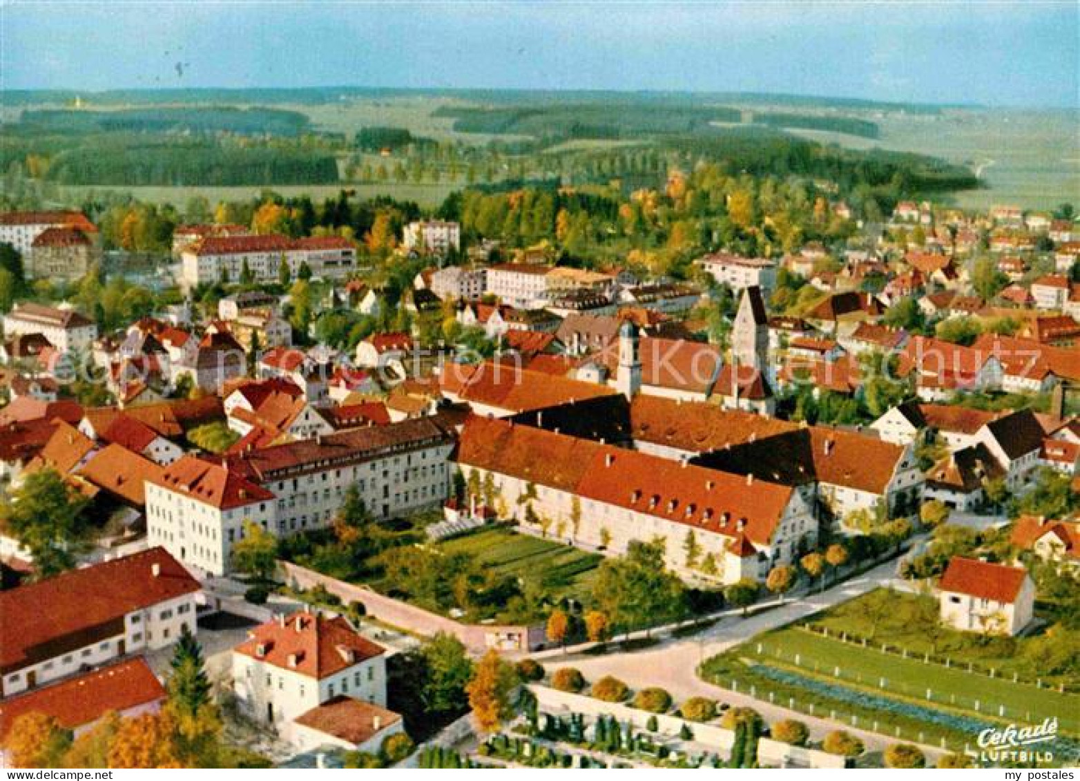 72862369 Bad Woerishofen Kneippheilbad Dominikanerinnen Kloster Fliegeraufnahme  - Bad Wörishofen