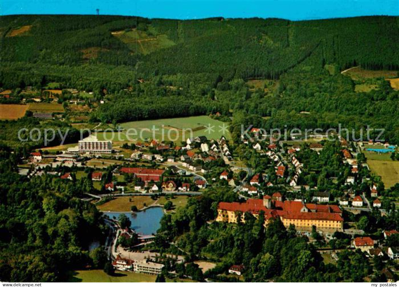 72862364 Bad Iburg Teutoburger Wald Fliegeraufnahme Bad Iburg - Sonstige & Ohne Zuordnung