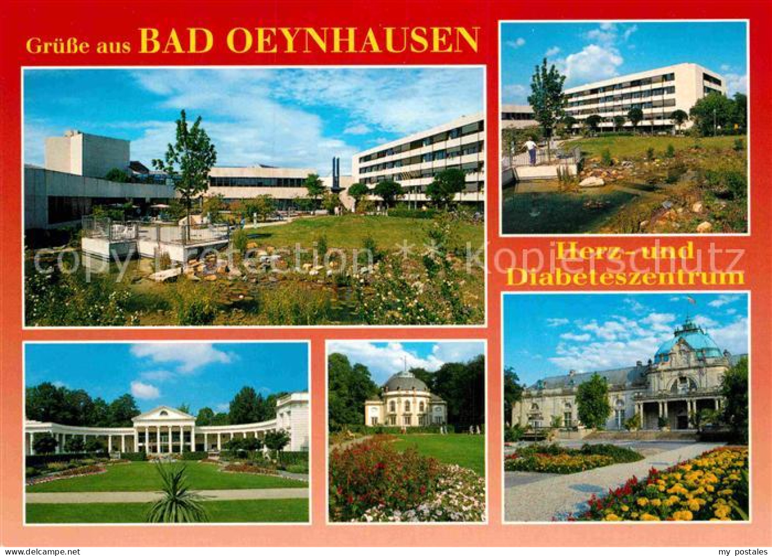 72862355 Bad Oeynhausen Herzzentrum Diabeteszentrum Park Bad Oeynhausen - Bad Oeynhausen
