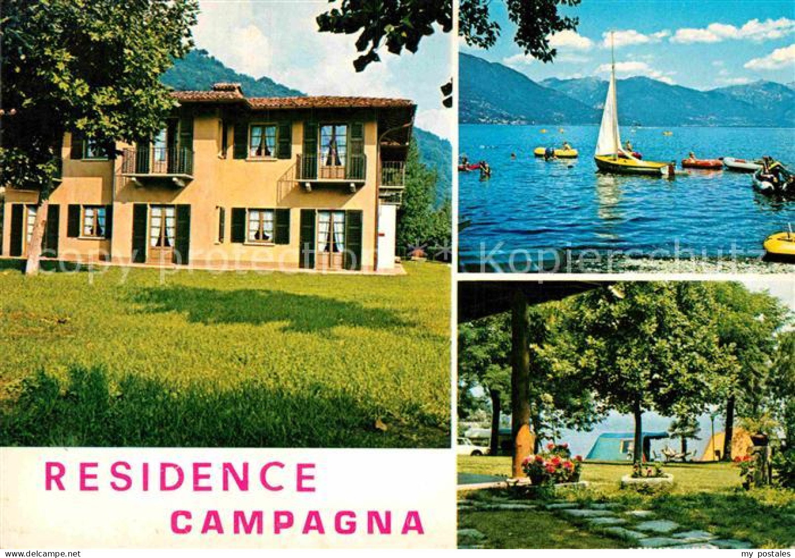 72862328 Cannobio Lago Maggiore Residence Camping Campagna Bungalow Restaurant F - Sonstige & Ohne Zuordnung