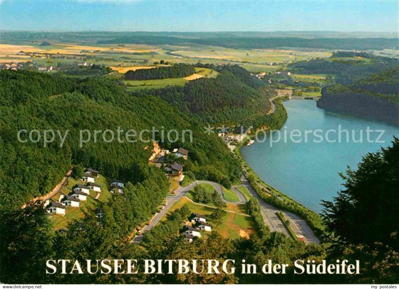 72862312 Biersdorf See Stausee Naturpark Suedeifel Fliegeraufnahme Biersdorf Am  - Other & Unclassified