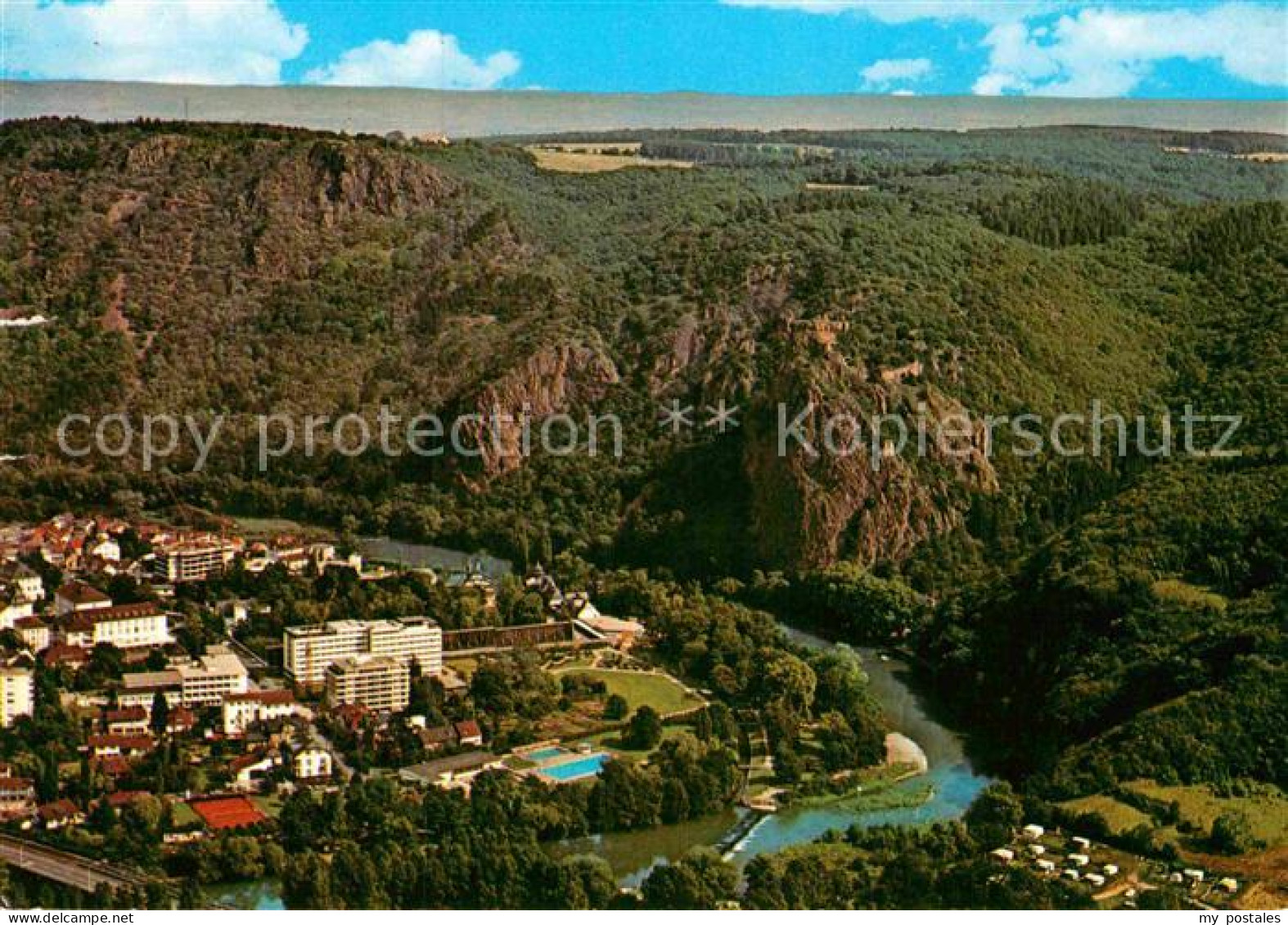 72862310 Bad Muenster Stein Ebernburg Mit Rheingrafenstein An Der Nahe Fliegerau - Sonstige & Ohne Zuordnung