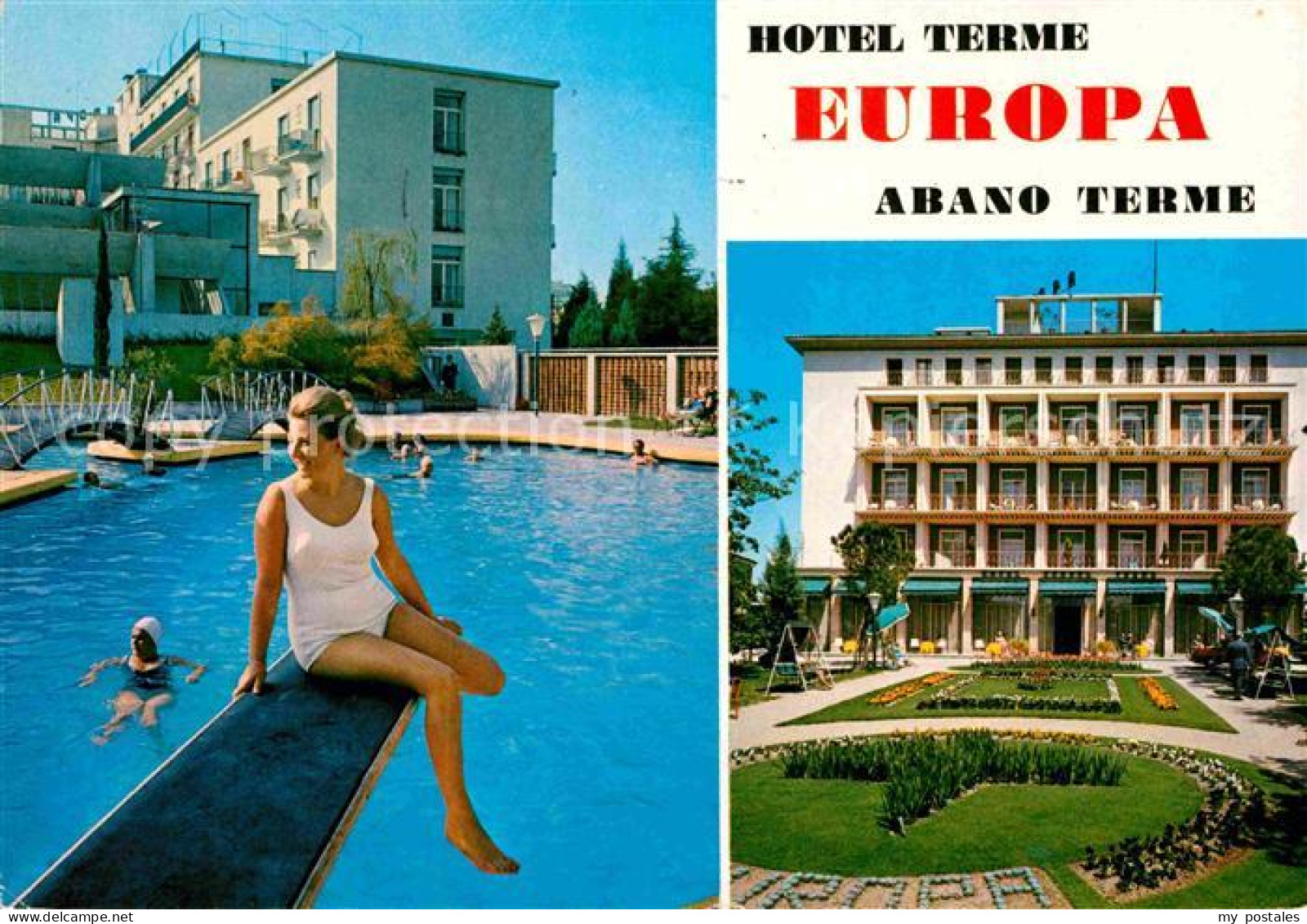 72861952 Abano Terme Hotel Terme Europa Swimmingpool Firenze - Otros & Sin Clasificación