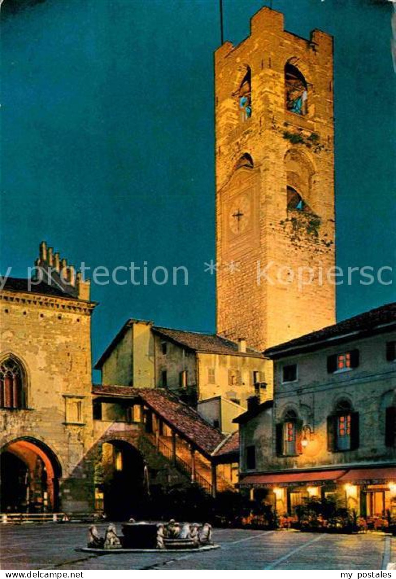 72861800 Bergamo Kommuneturm Bergamo - Otros & Sin Clasificación