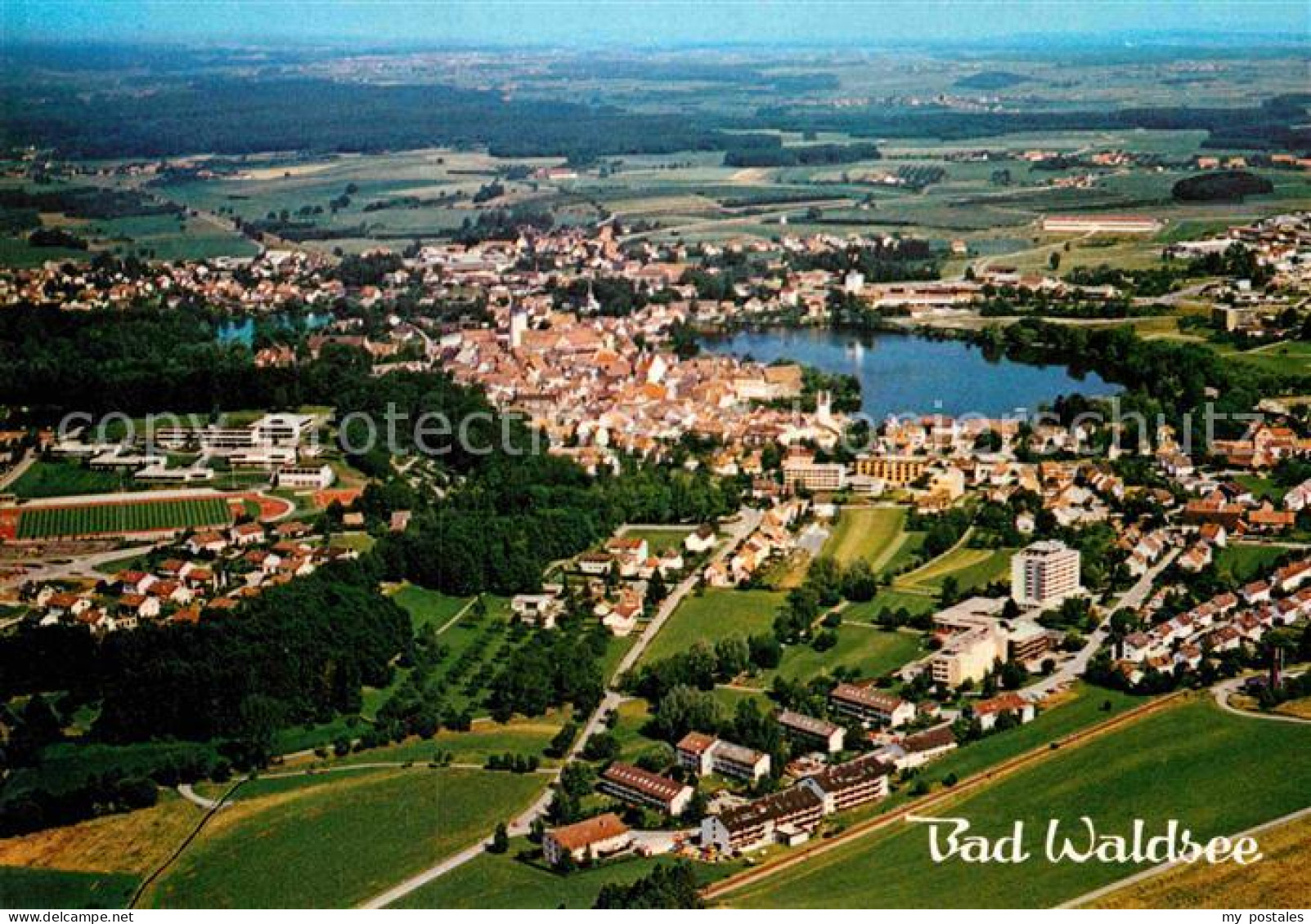 72861720 Bad Waldsee Fliegeraufnahme Thorbecke Luftbild Bad Waldsee - Bad Waldsee