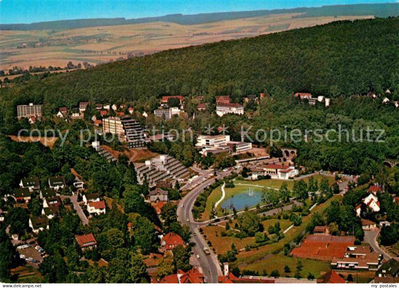 72861718 Bad Gandersheim Fliegeraufnahme Bad Gandersheim - Bad Gandersheim