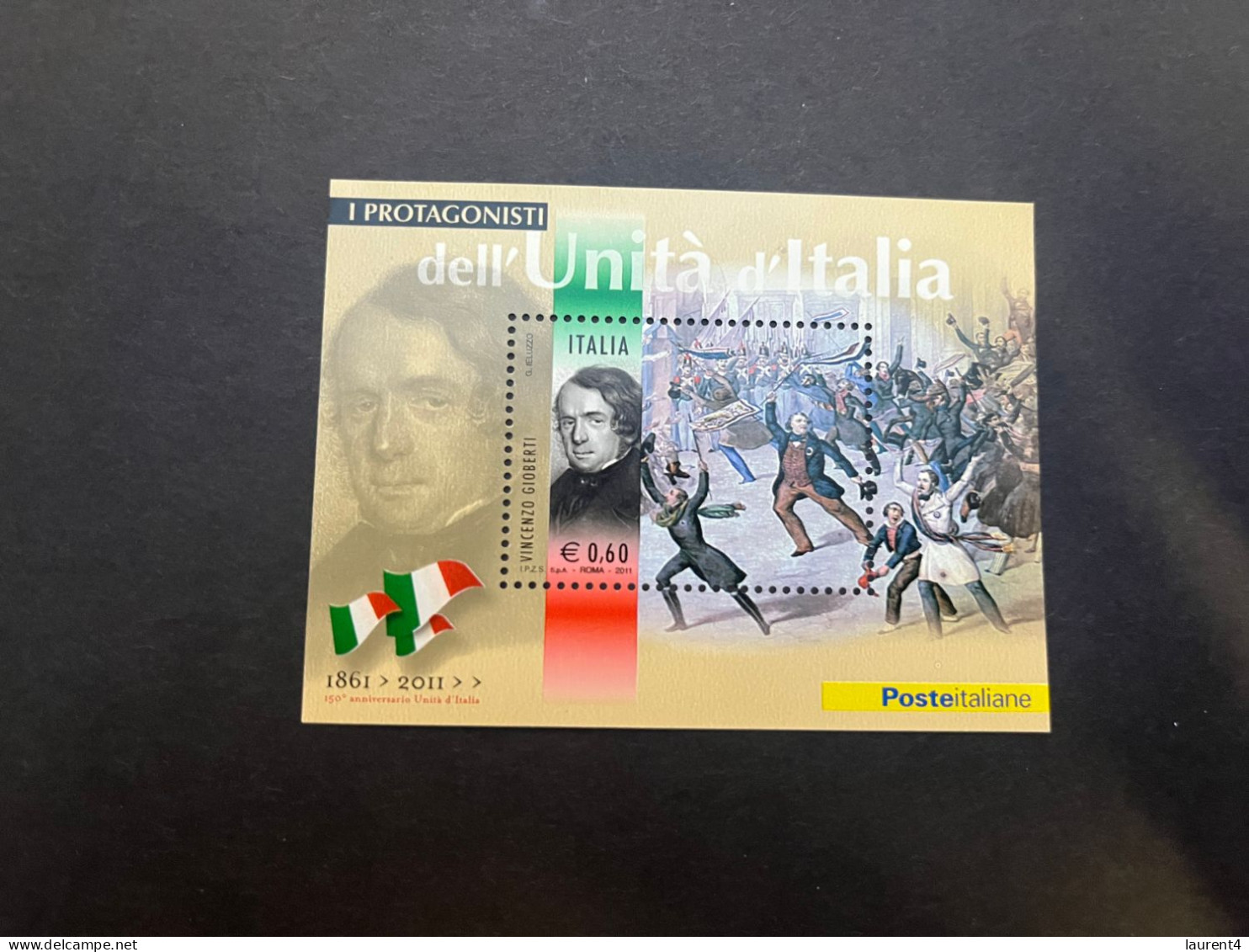 13-5-2024 (stamp) Mint (neuve) Mini-sheet - Italy - Unita D'Italia - Blocks & Sheetlets