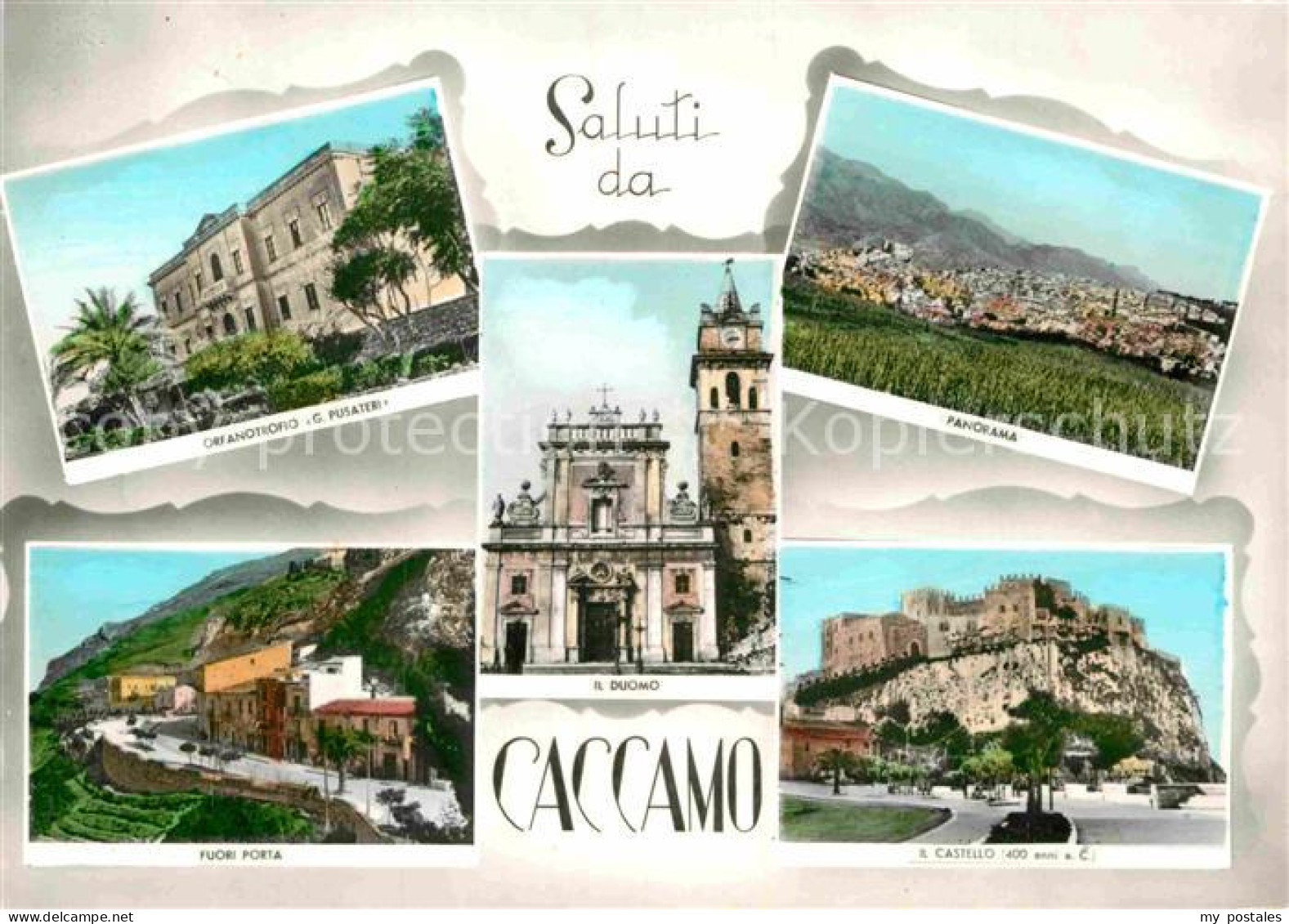 72861036 Caccamo Palermo Panorama Fuori Porta Schloss Dom  Caccamo Palermo - Autres & Non Classés