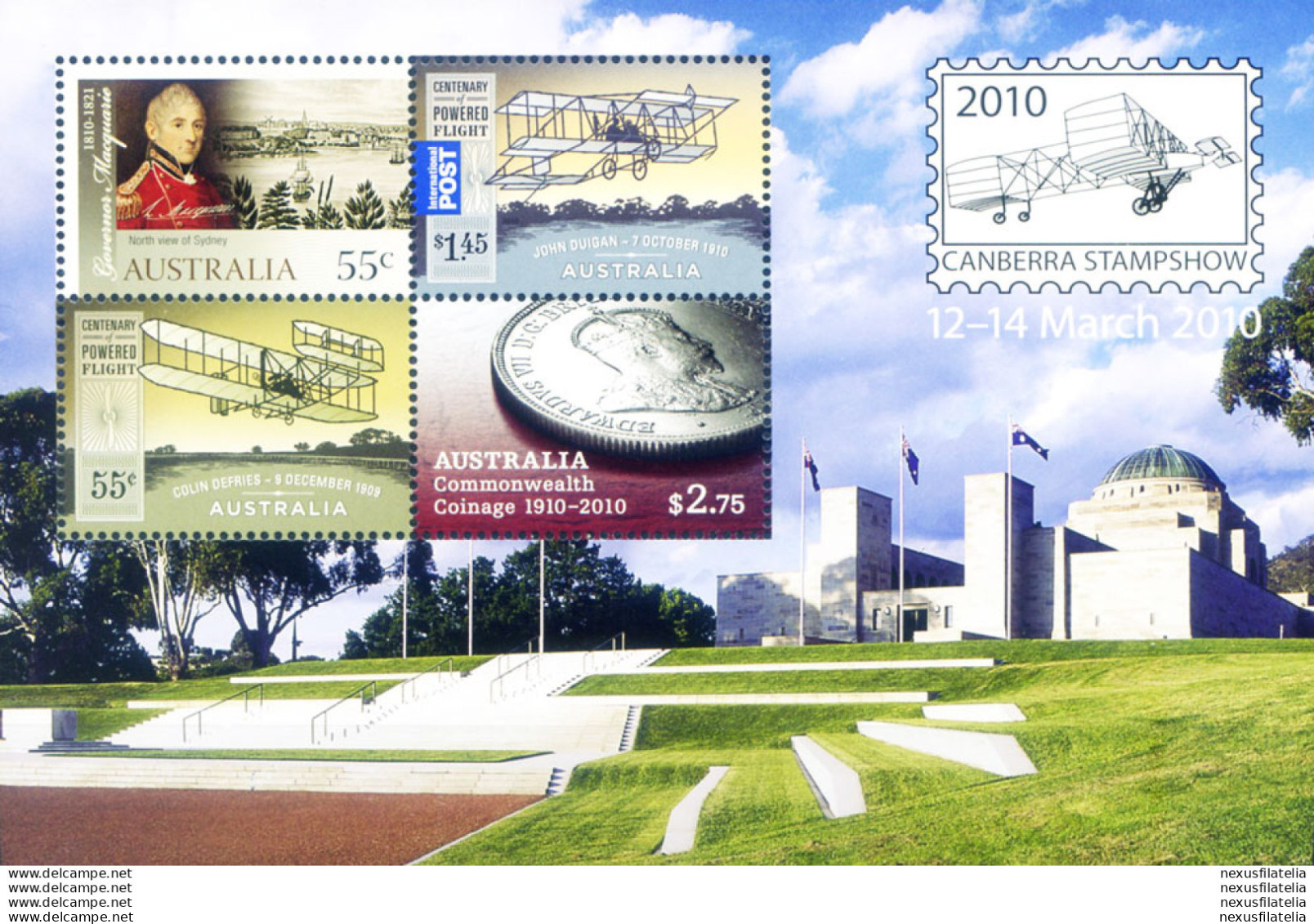 "Camberra Stamp Show 2010". - Andere & Zonder Classificatie