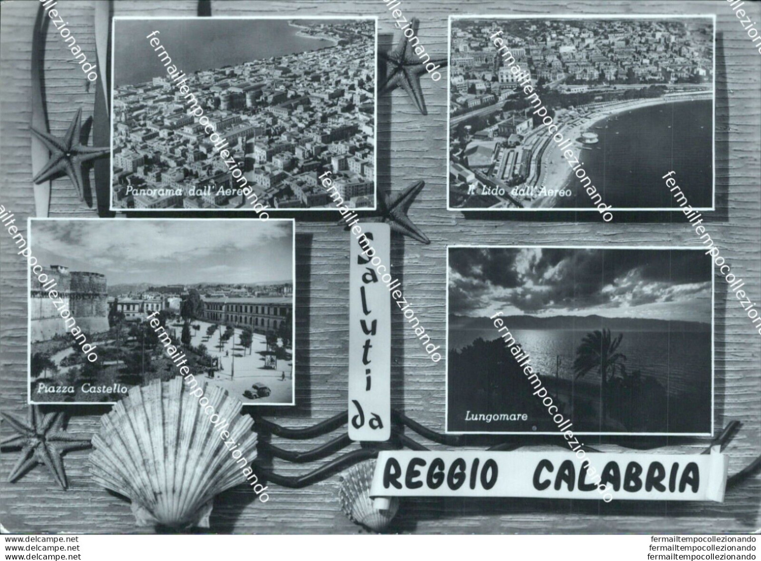 Br153 Cartolina Saluti Da Reggio Calabria Citta' - Reggio Calabria