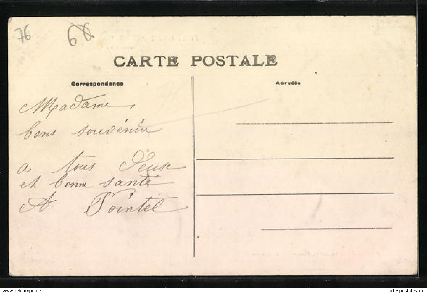 CPA Fontaine-le-Bourg, Les 18-Maisons, Route De Cailly  - Autres & Non Classés