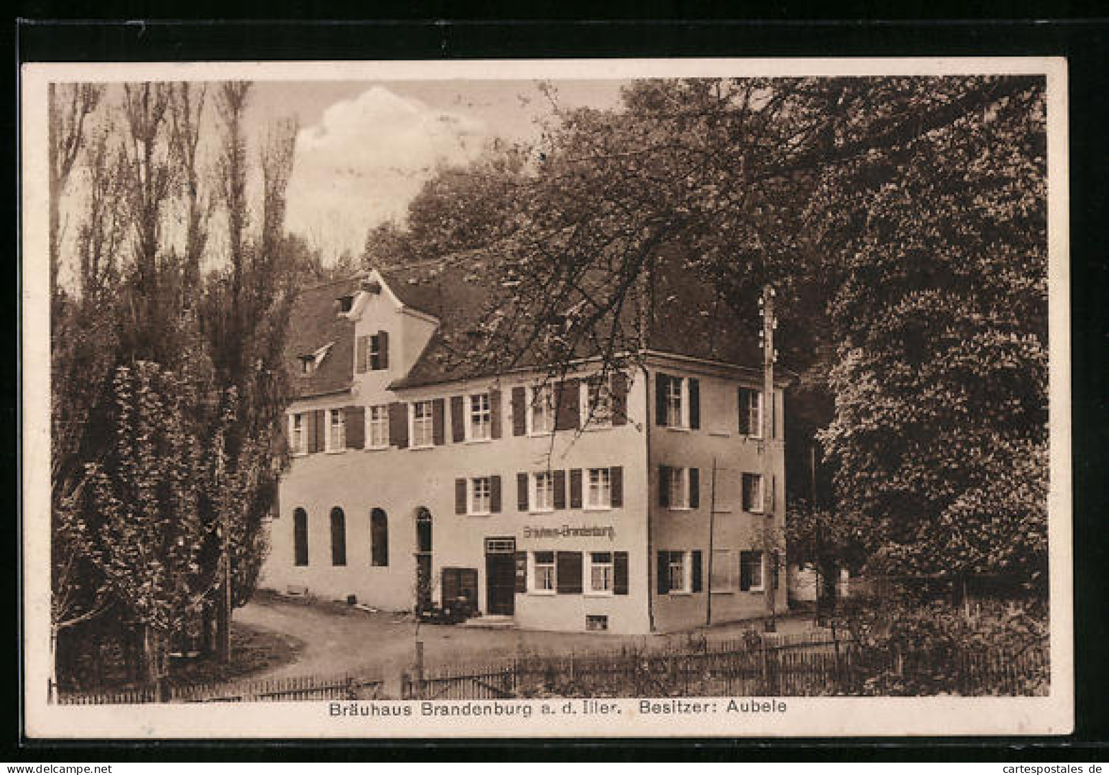 AK Brandenburg A. D. Iller, Gasthof Bräuhaus Brandenburg  - Sonstige & Ohne Zuordnung