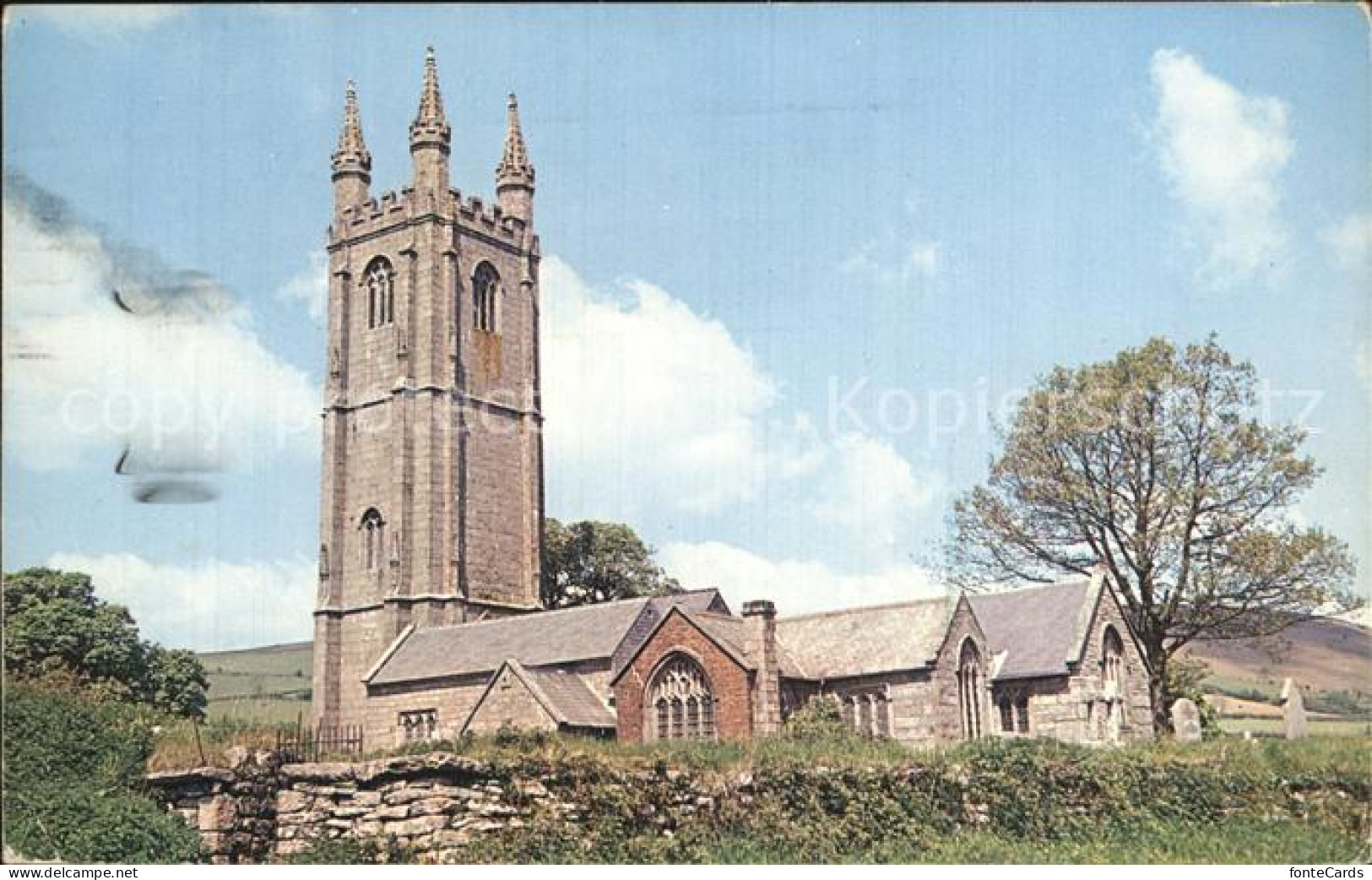 72605557 Widecombe In The Moor Kirche  Widecombe In The Moor - Autres & Non Classés