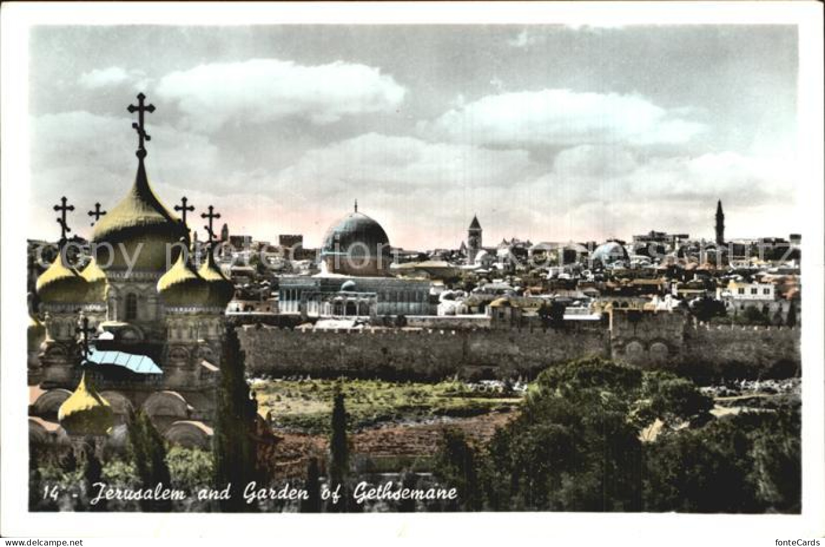 72600761 Jerusalem Yerushalayim And Garden Of Gethsemane Israel - Israel