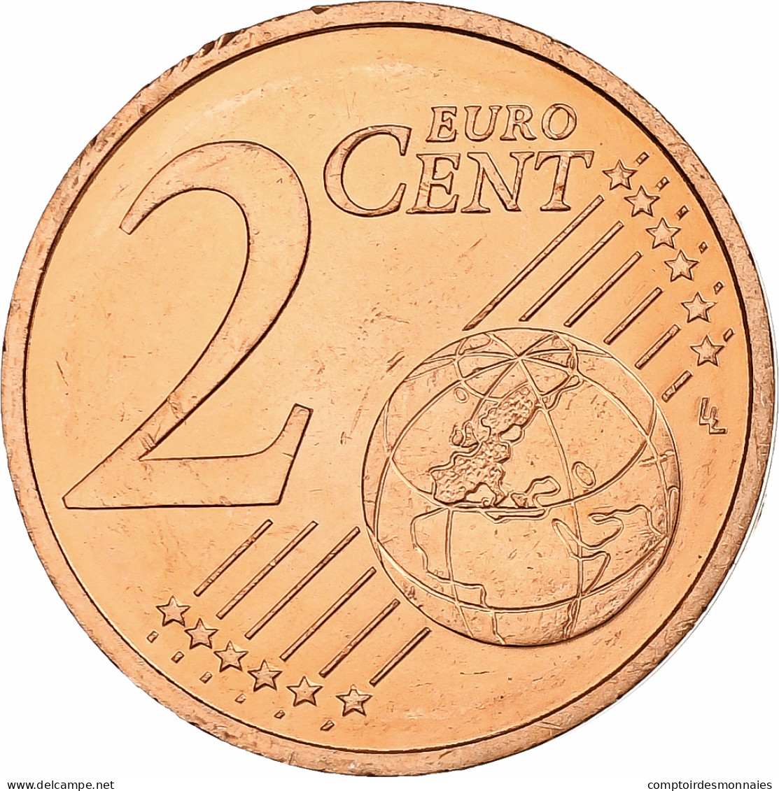 France, 2 Centimes, 2000, Pessac, Cuivre Plaqué Acier, SUP, KM:1283 - Frankreich