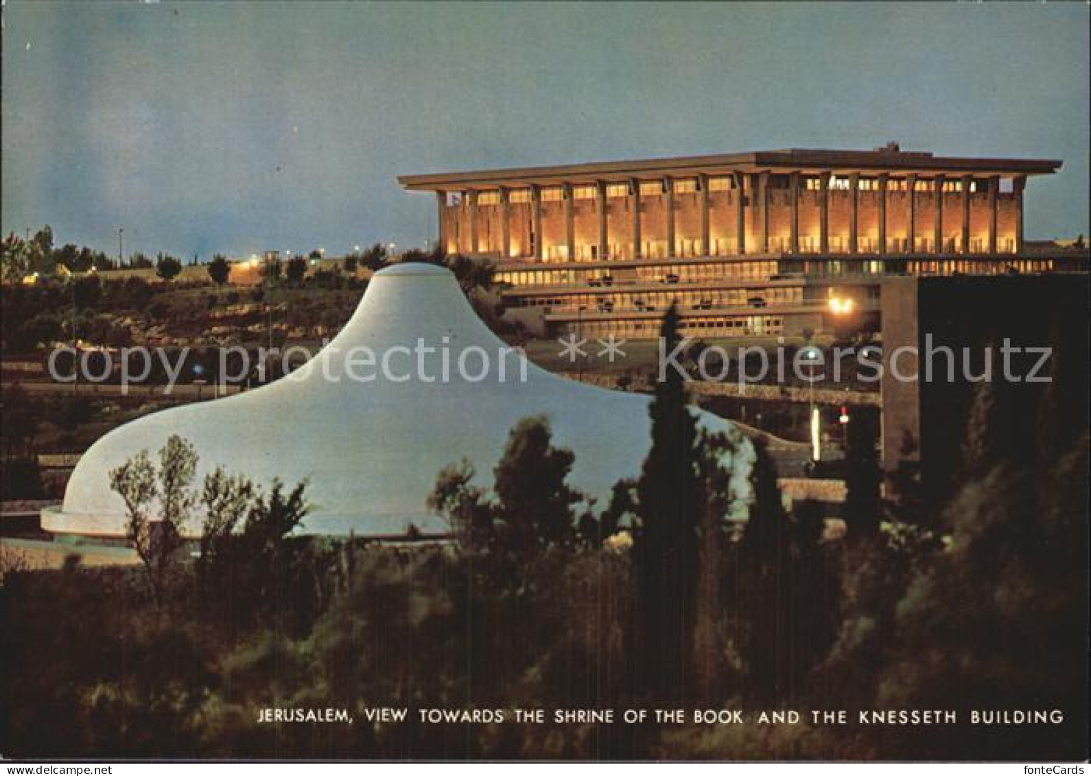 72599462 Jerusalem Yerushalayim The Shrine Of The Book And Knesseth Building Isr - Israel