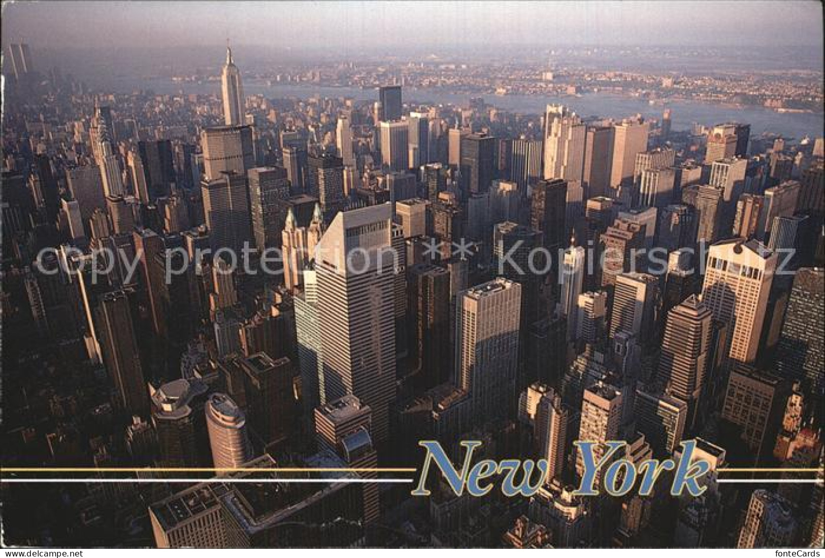 72597311 New_York_City Midtown Manhattan Aerial View - Andere & Zonder Classificatie