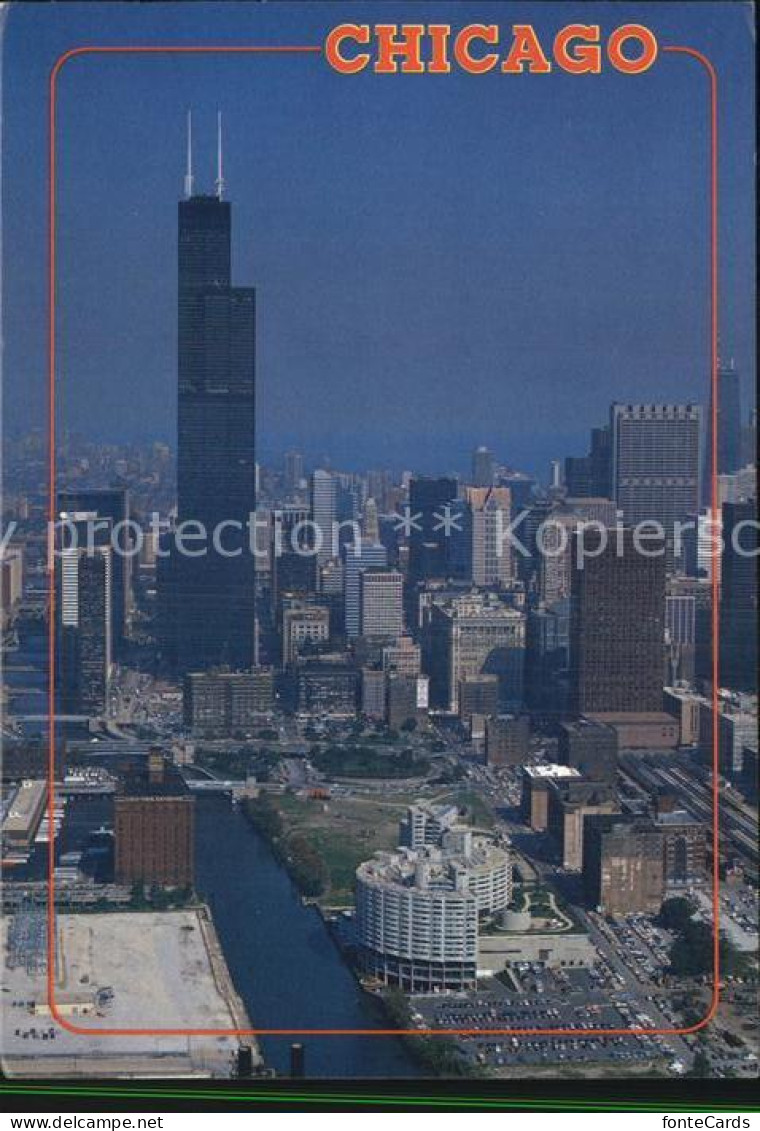 72597309 Chicago_Illinois Downtown Willis Tower - Sonstige & Ohne Zuordnung
