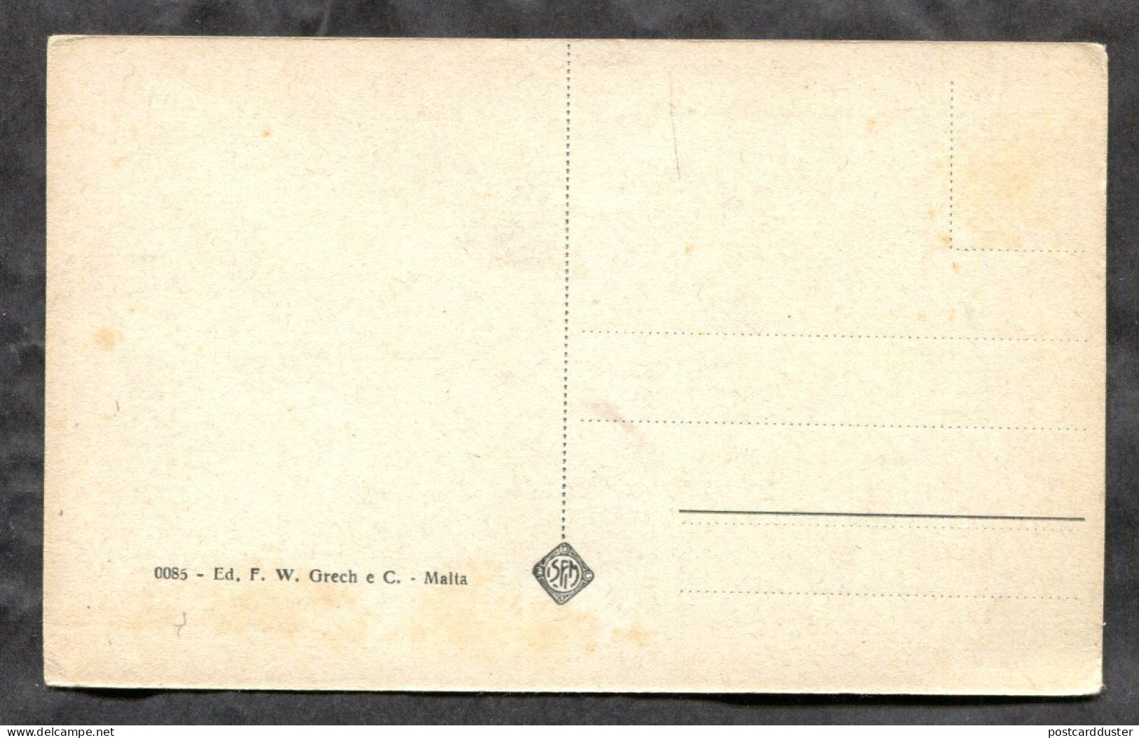 MALTA 1920s Mohammedian Cemetery. Islam. Postcard (h1821) - Malta