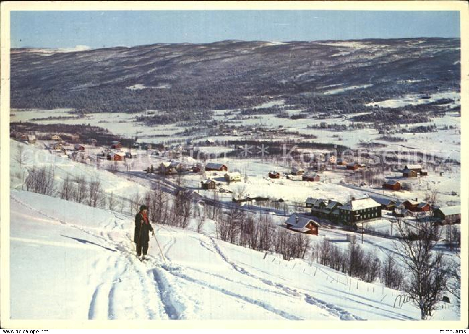 72595537 Geilo Bergensbanen Parti Fra Ustedalen Geilo - Norvegia