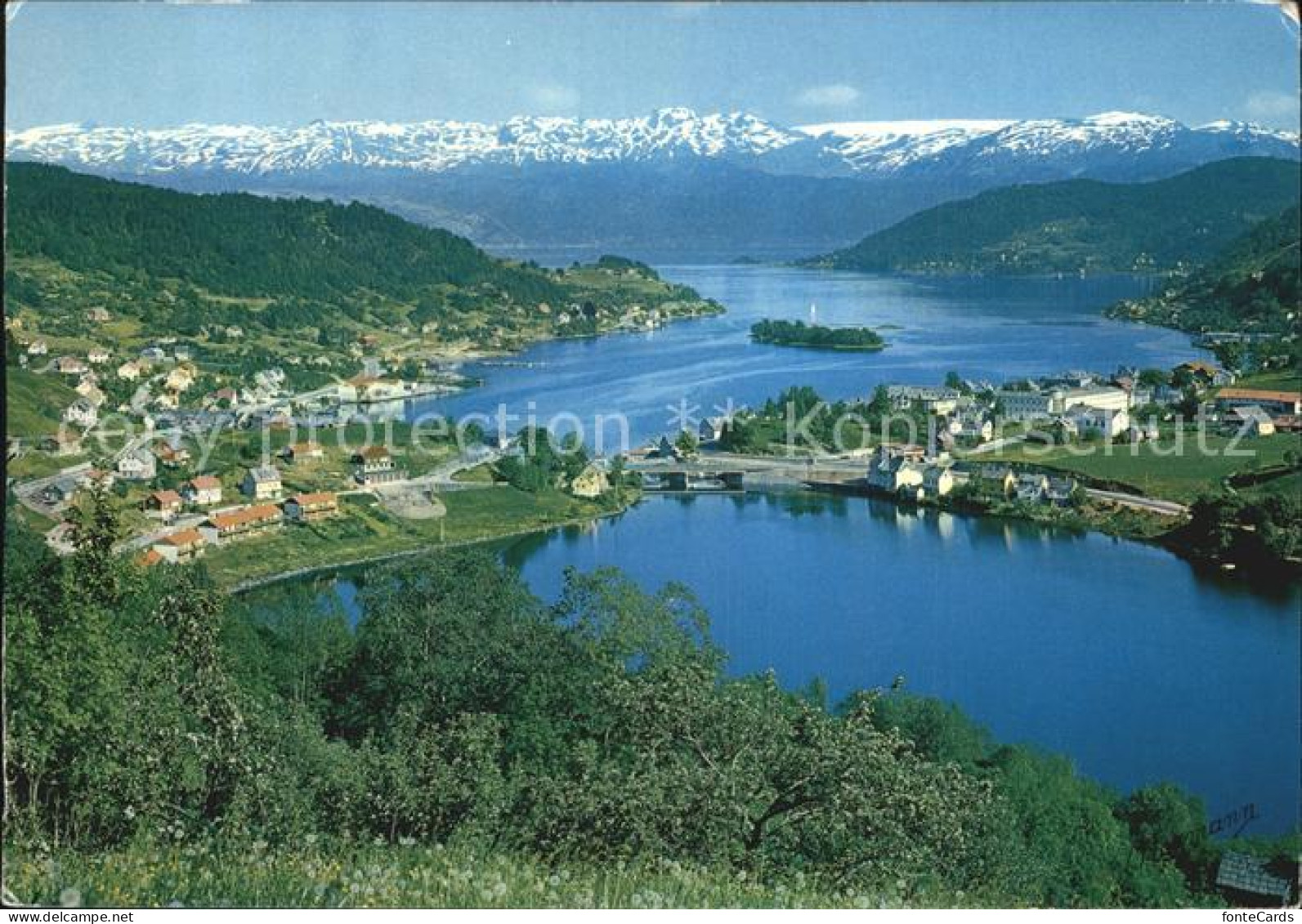 72595522 Hardanger Norheimsund Panorama Hardanger - Norvegia