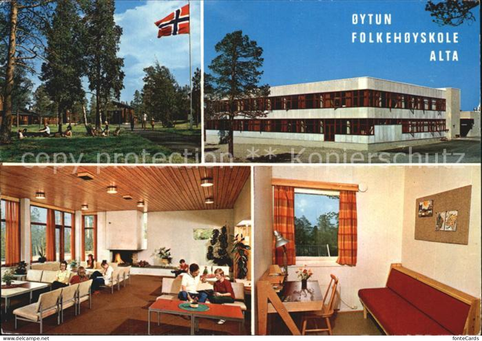 72592591 Alta Norwegen Oytun Folkehoyskole Alta Norwegen - Norvège