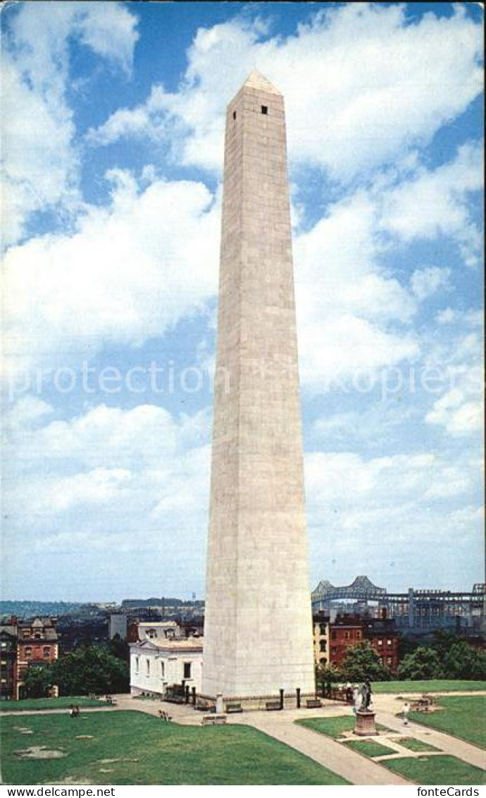 72592249 Charlestown Bunker Hill Monument  Charlestown - Altri & Non Classificati