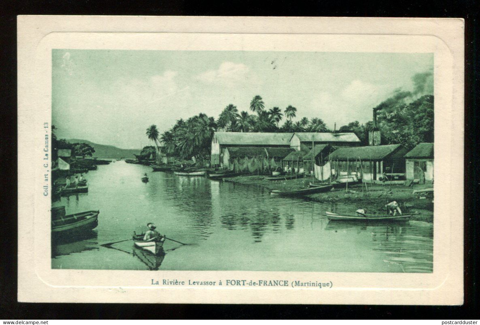 FORT DE FRANCE Martinique 1920s Postcard (h1833) - Fort De France