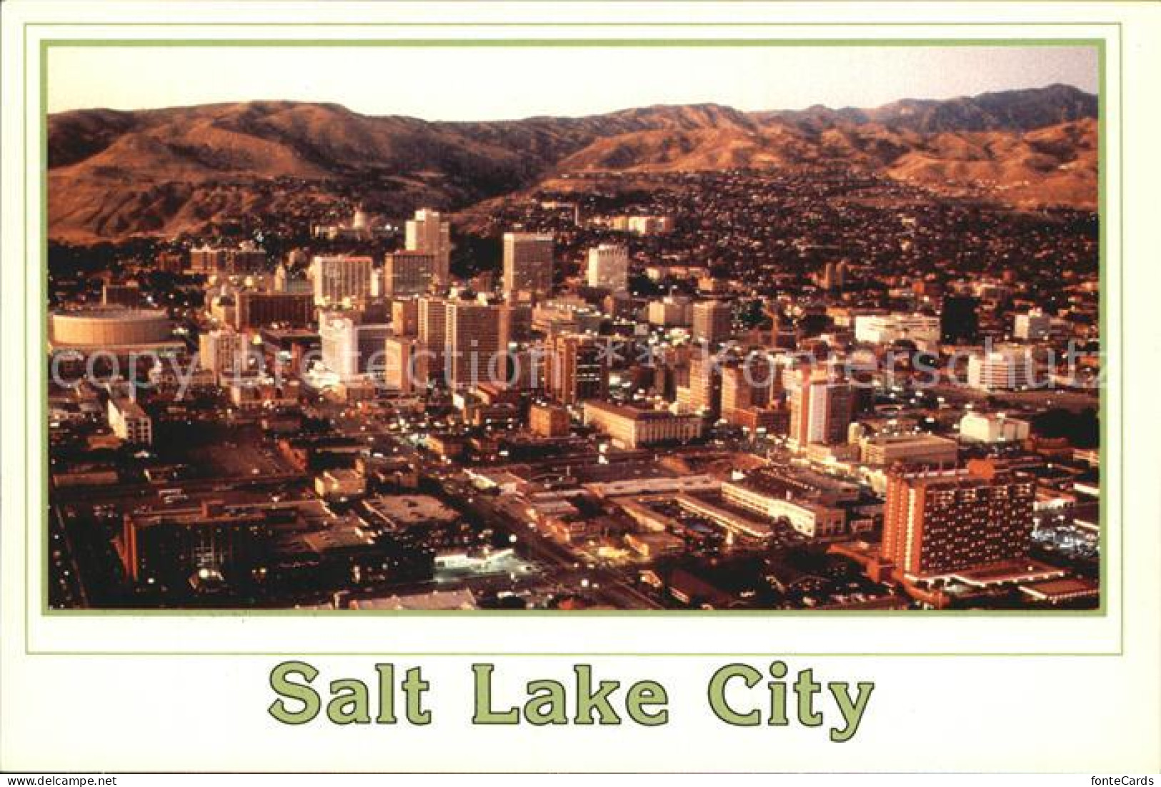 72590505 Salt_Lake_City Fliegeraufnahme - Andere & Zonder Classificatie