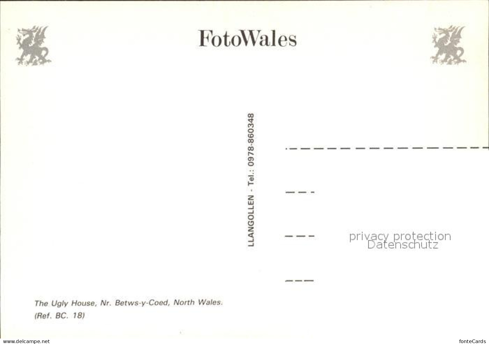 72586689 Betws-y-Coed The Ugly House  - Altri & Non Classificati