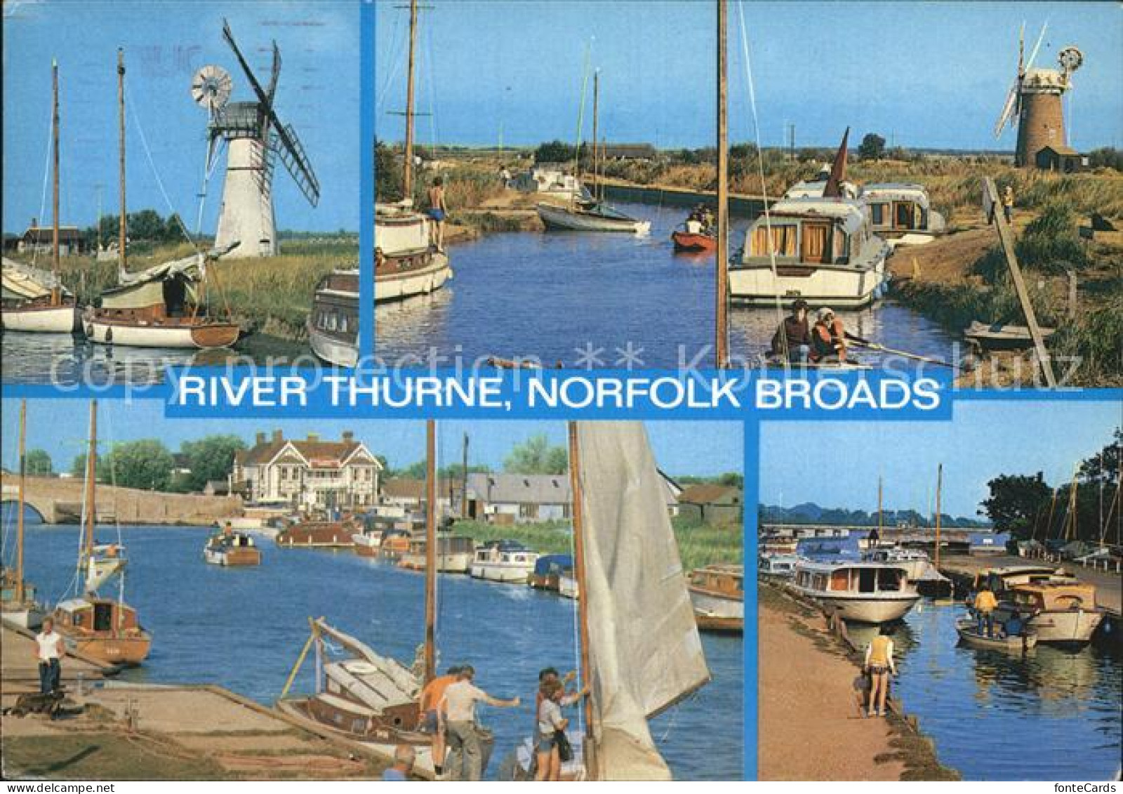 72586659 Norfolk Broads Thurne Dyke Potter Heigham Horsey Staithe Hickling Dyke  - Altri & Non Classificati