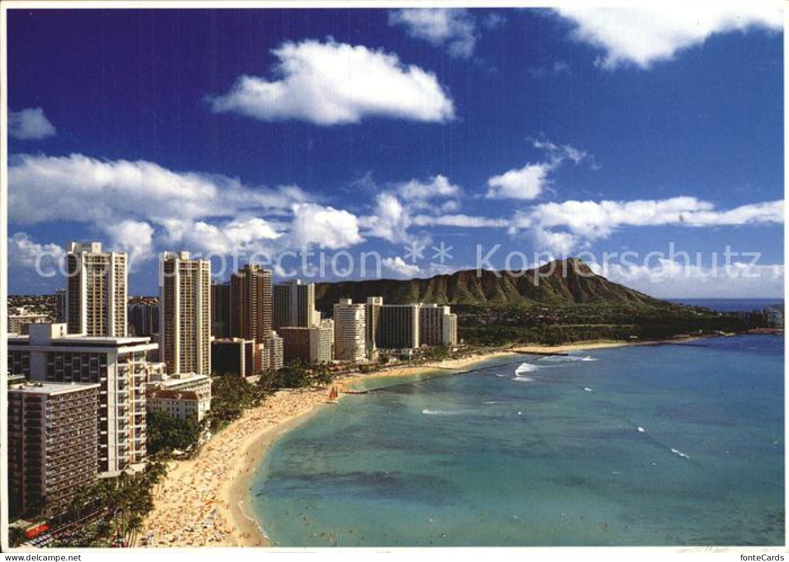 72586644 Waikiki Strandansicht - Andere & Zonder Classificatie