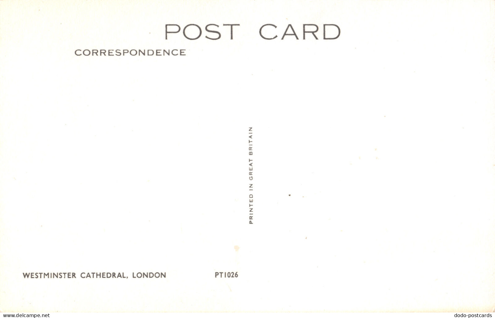 R299848 London. Westminster Cathedral. Postcard - Autres & Non Classés