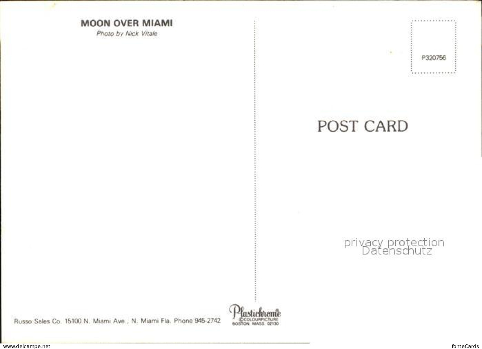 72584267 Miami_Florida Moon Over Miami - Altri & Non Classificati