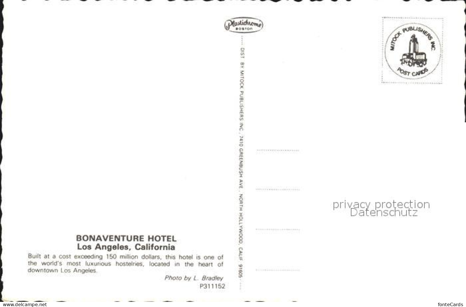 72583955 Los_Angeles_California Bonaventure Hotel - Other & Unclassified