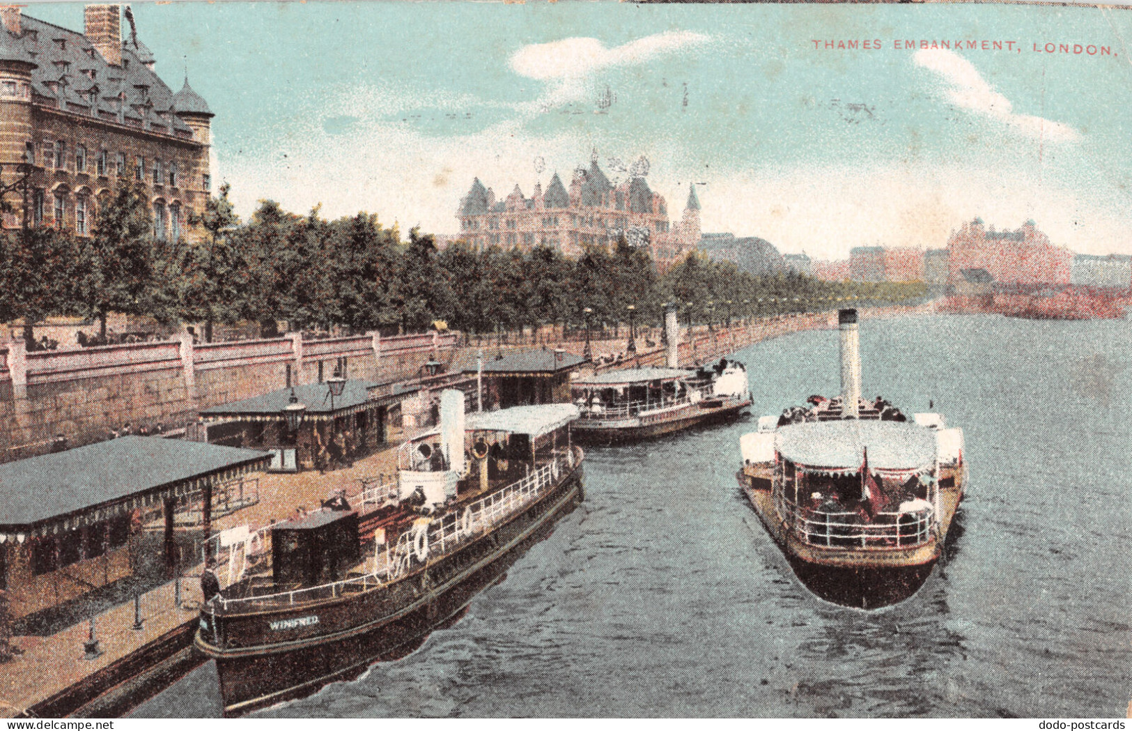 R297916 Thames Embankment. London. Ship - Other & Unclassified