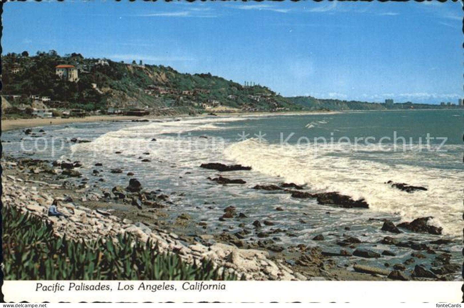 72583944 Los_Angeles_California Pacific Palisades Strand - Sonstige & Ohne Zuordnung