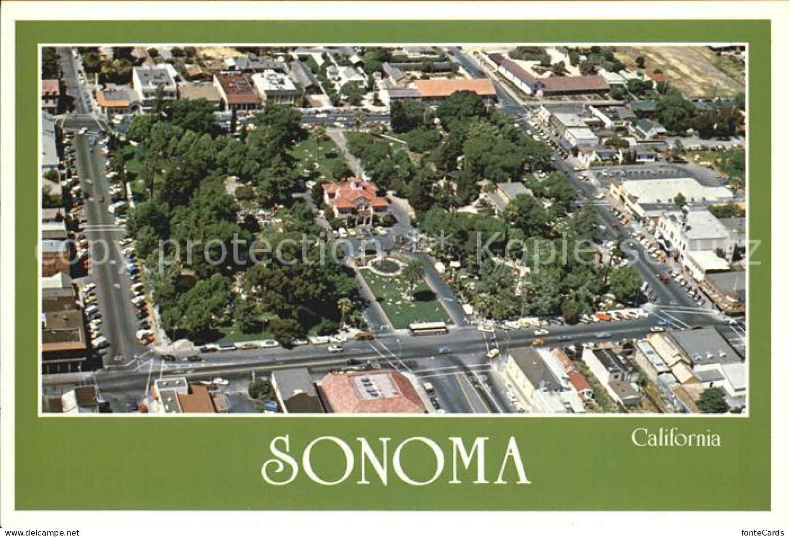 72583935 Sonoma Fliegeraufnahme Plaza - Other & Unclassified