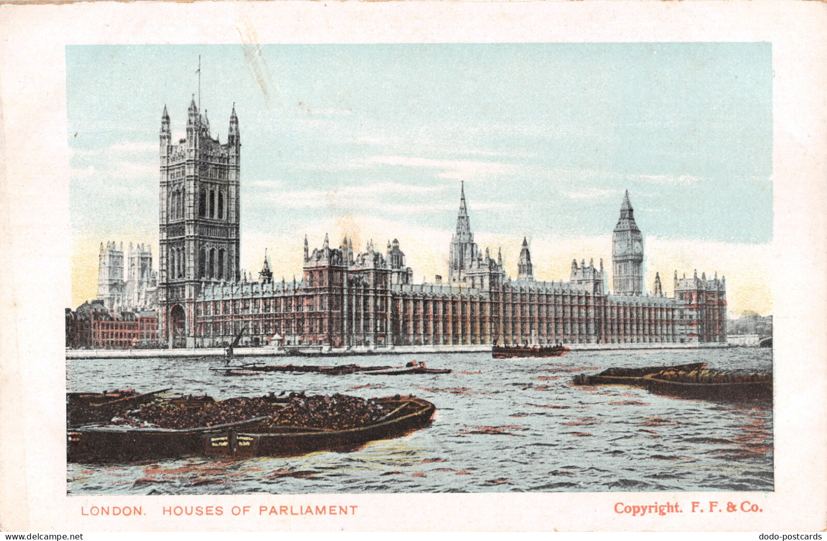 R297859 London. Houses Of Parliament. F. F - Sonstige & Ohne Zuordnung