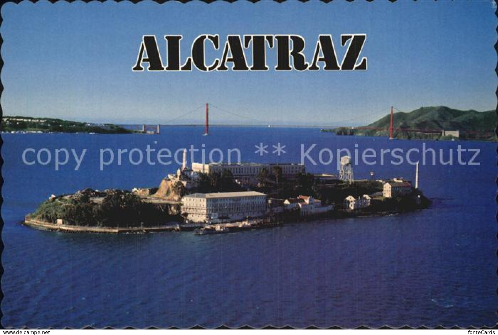 72583925 San_Francisco_California Alcatraz Fliegeraufnahme - Other & Unclassified