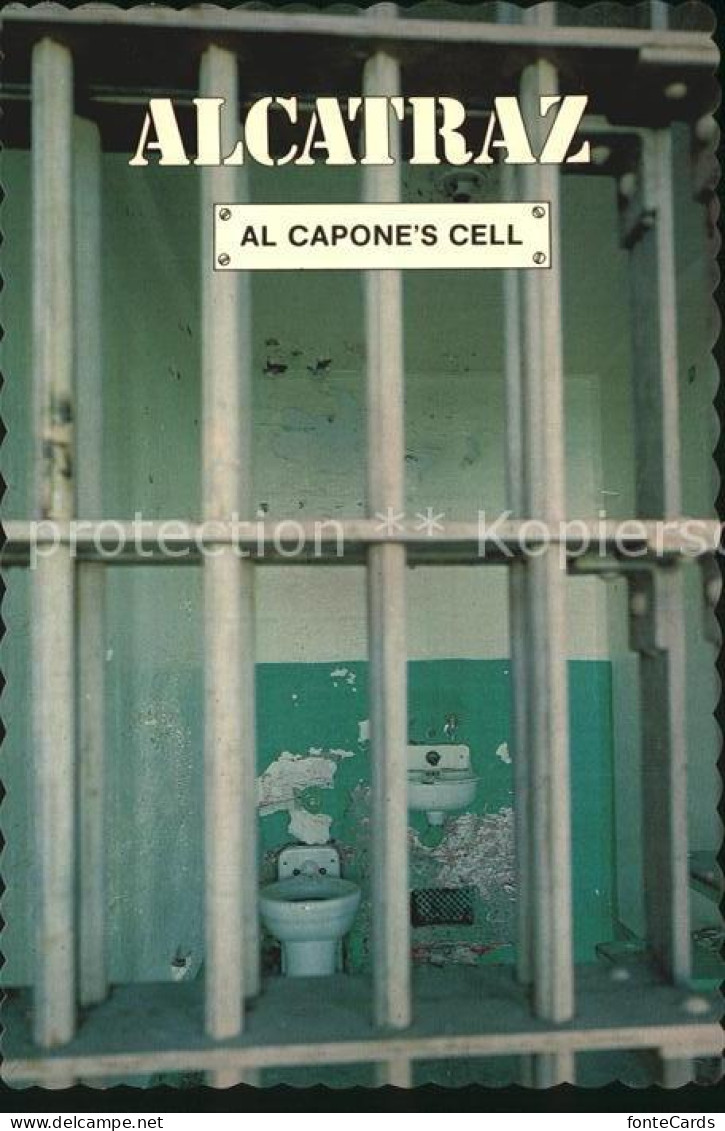 72583923 San_Francisco_California Alcatraz Al Capones Cell - Autres & Non Classés