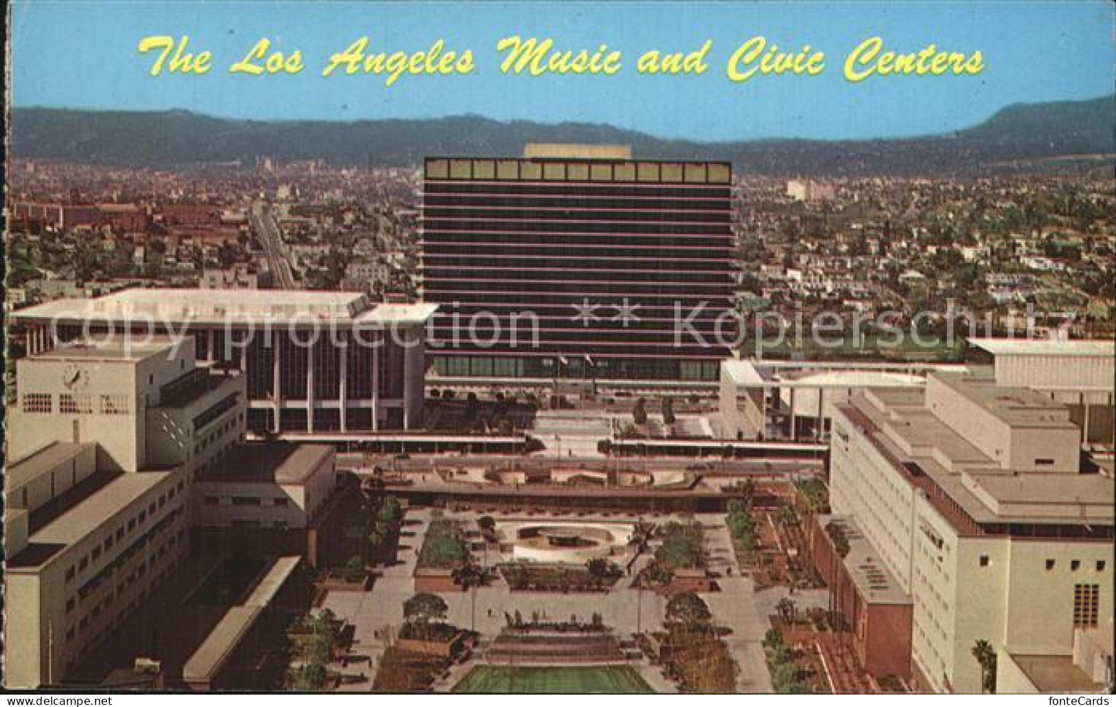 72582980 Los_Angeles_California Music And Civic Center - Sonstige & Ohne Zuordnung