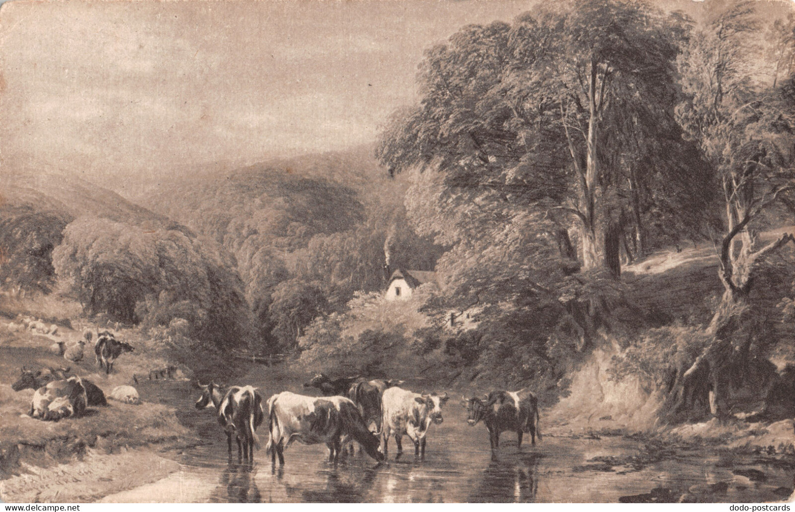 R299012 Landscape And Cattle. T. Sidney Cooper. R. A. P. C. And Co - Wereld