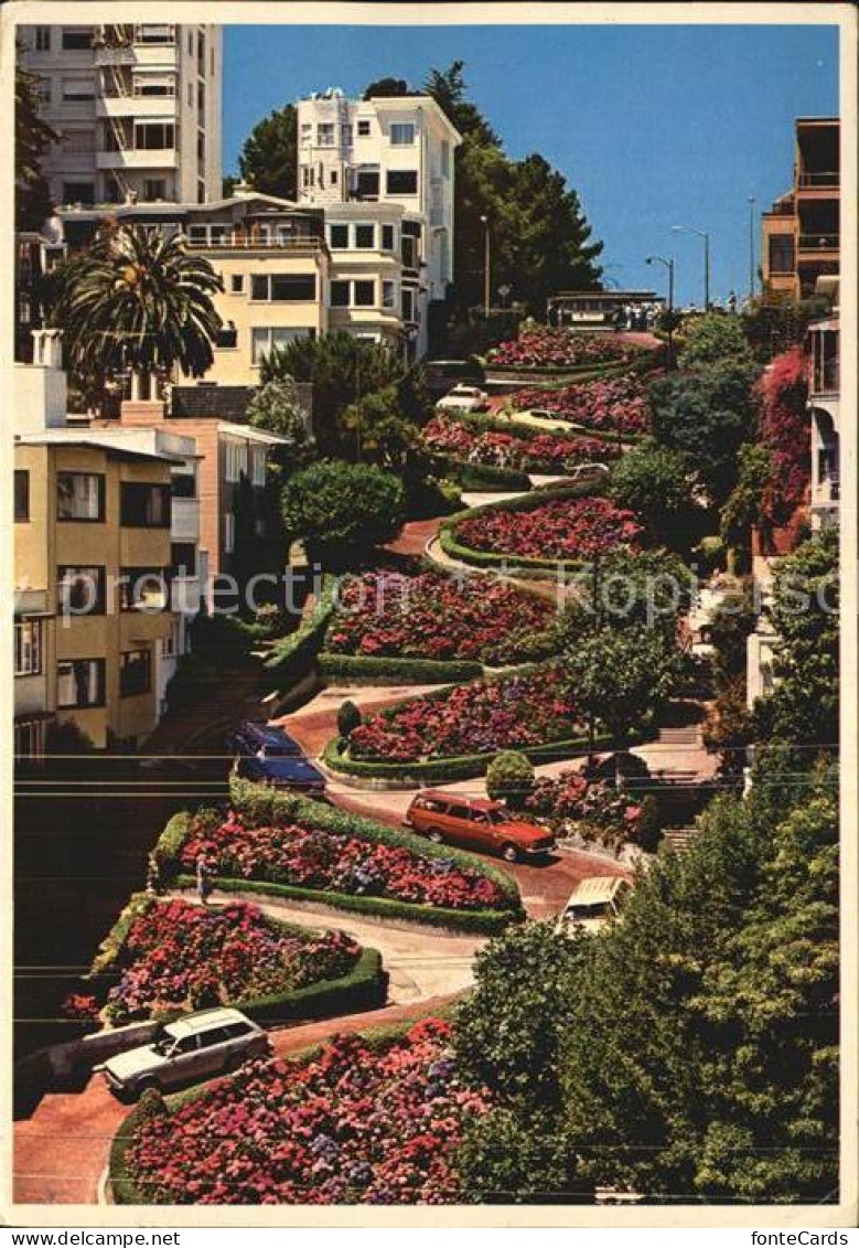 72582863 San_Francisco_California Lombard Street - Sonstige & Ohne Zuordnung