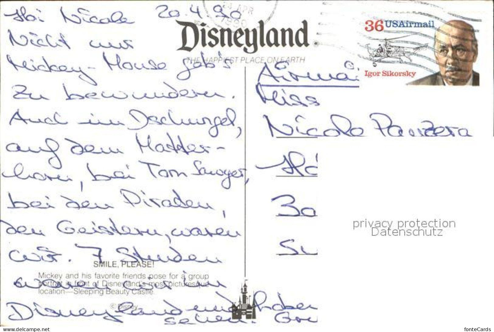 72582858 Disneyland_California  - Autres & Non Classés