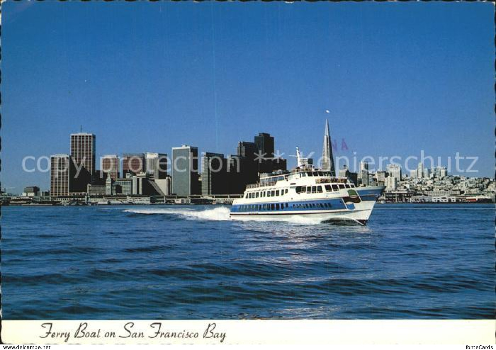72582856 San_Francisco_California Ferry Boat - Sonstige & Ohne Zuordnung