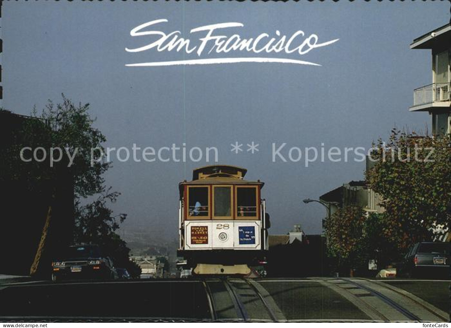 72582825 San_Francisco_California Cable Car - Sonstige & Ohne Zuordnung